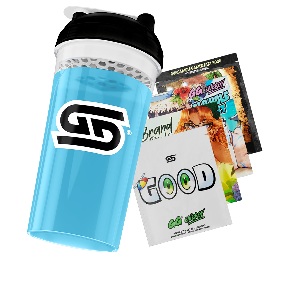 24oz Gamer Supps Shaker Clear - 2