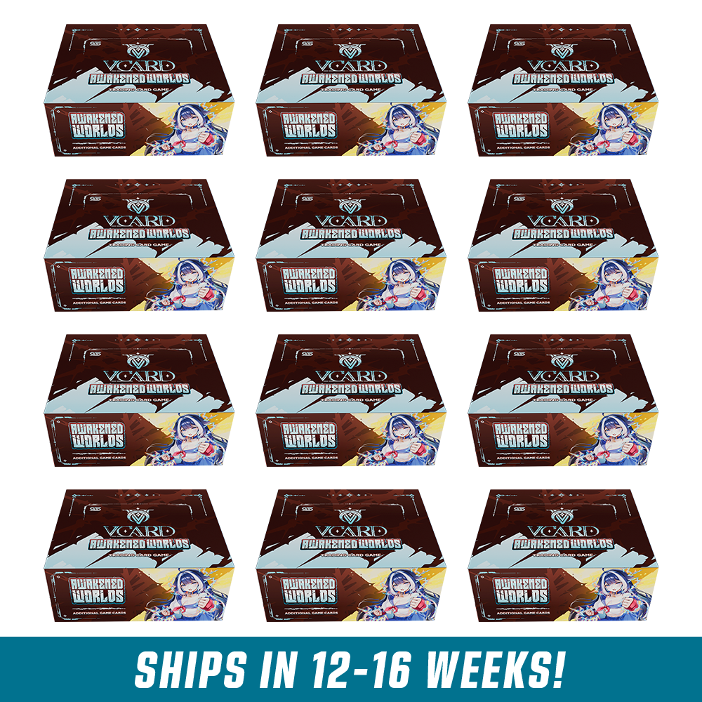 VCard Awakened Worlds: Limited Master Case (12 Booster Boxes)