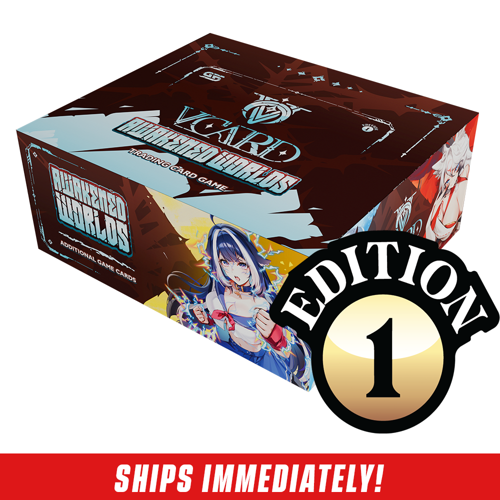 VCard Set 2: Awakened Worlds First Edition Booster Box