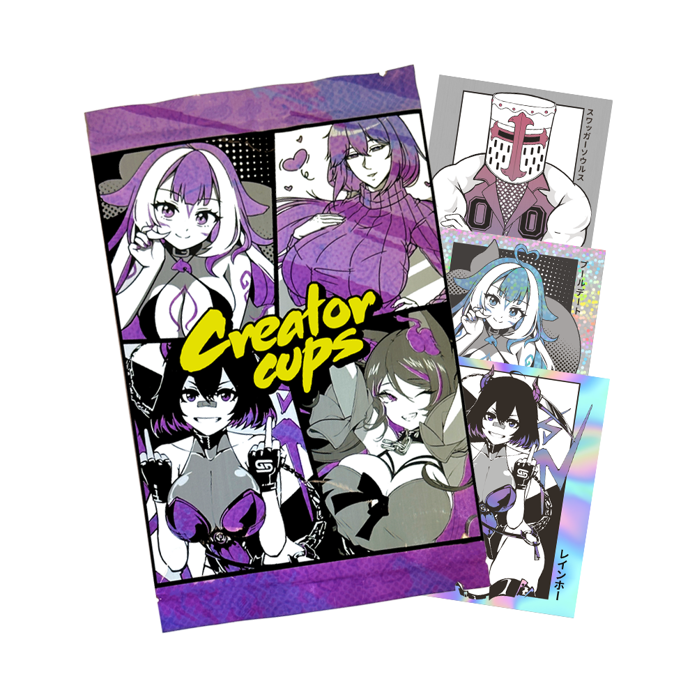 Collectible Creator Cups Sticker Pack Volume 2