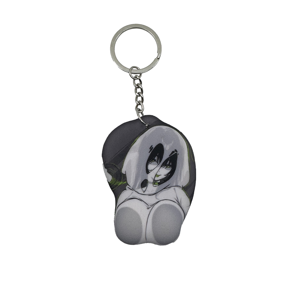 Holy Sheet: BOO-BA Keychain