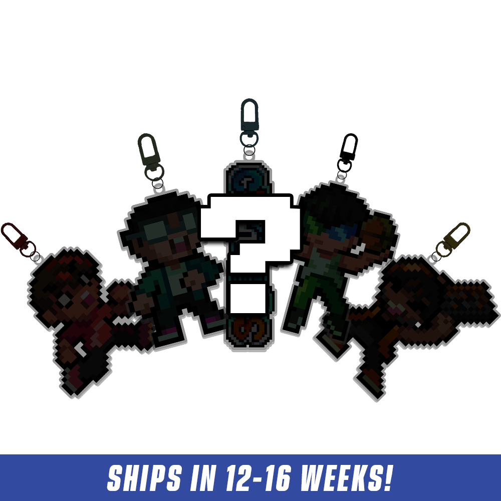 PIXEL CUPS x Clooless: Acrylic Keychain Blind Box