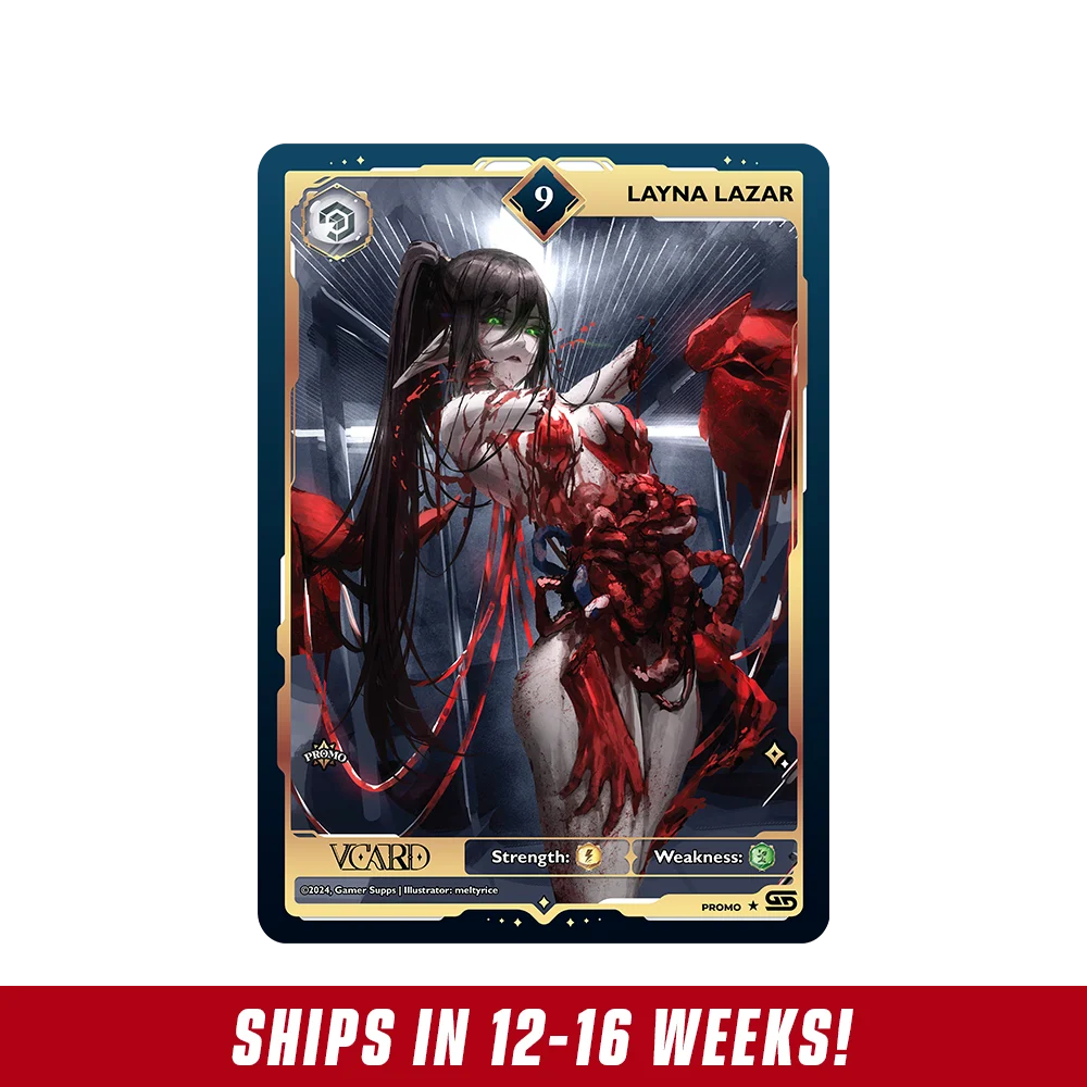 Creator Cups x Layna Lazar: VCard Promo Card (Info)